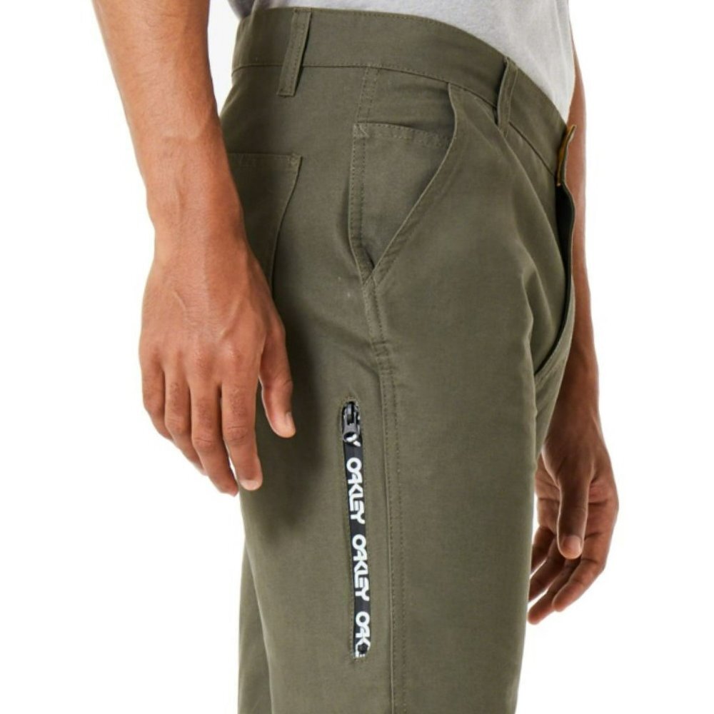 Oakley Icon Worker Pants Custom Fit Dark Brush Green Men's Size 32
